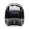 KASK MOTOCYKLOWY JUNIOR FOX V1 SHIELD BLACK YM